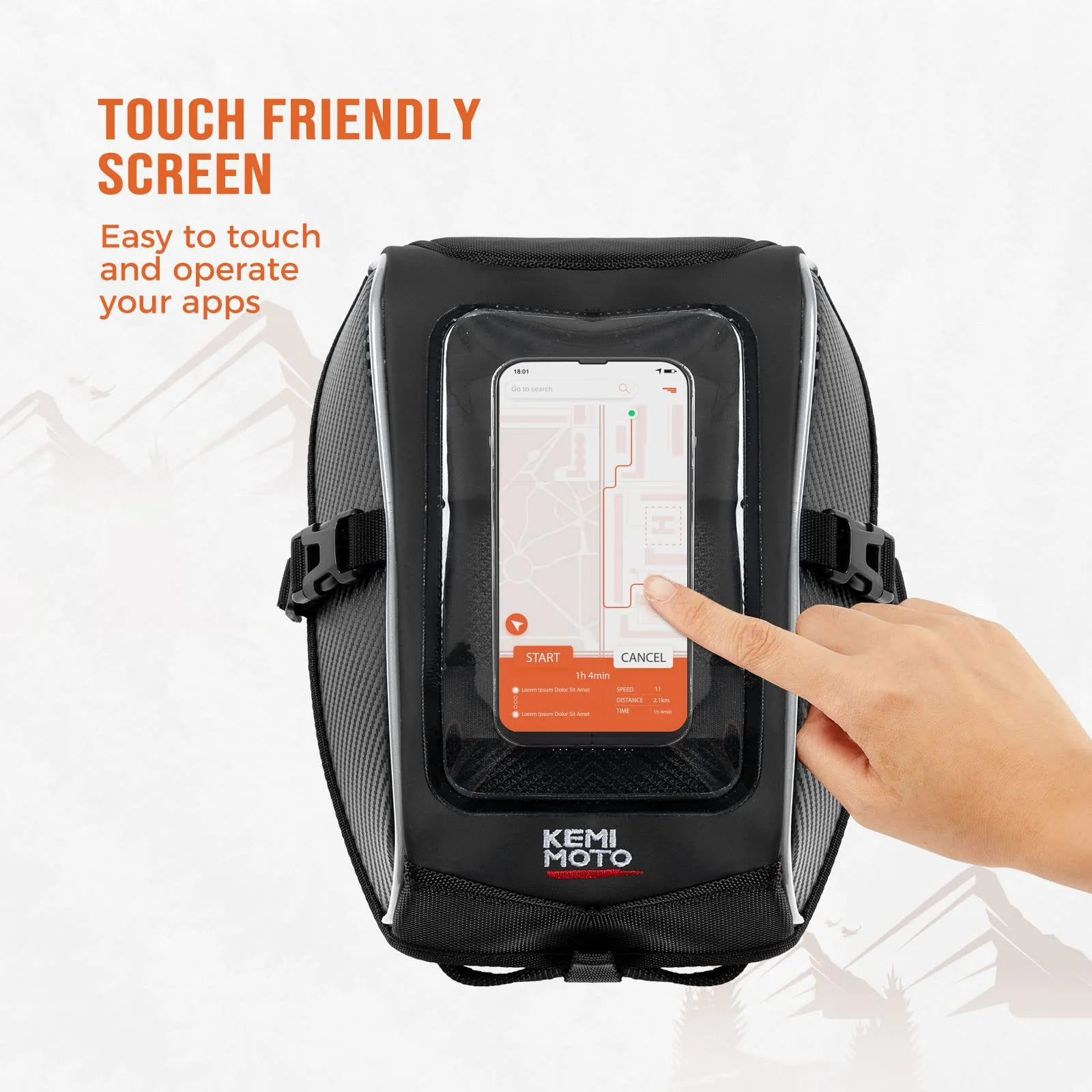 Tank Bag for Cam-Am Ryker - Image 8