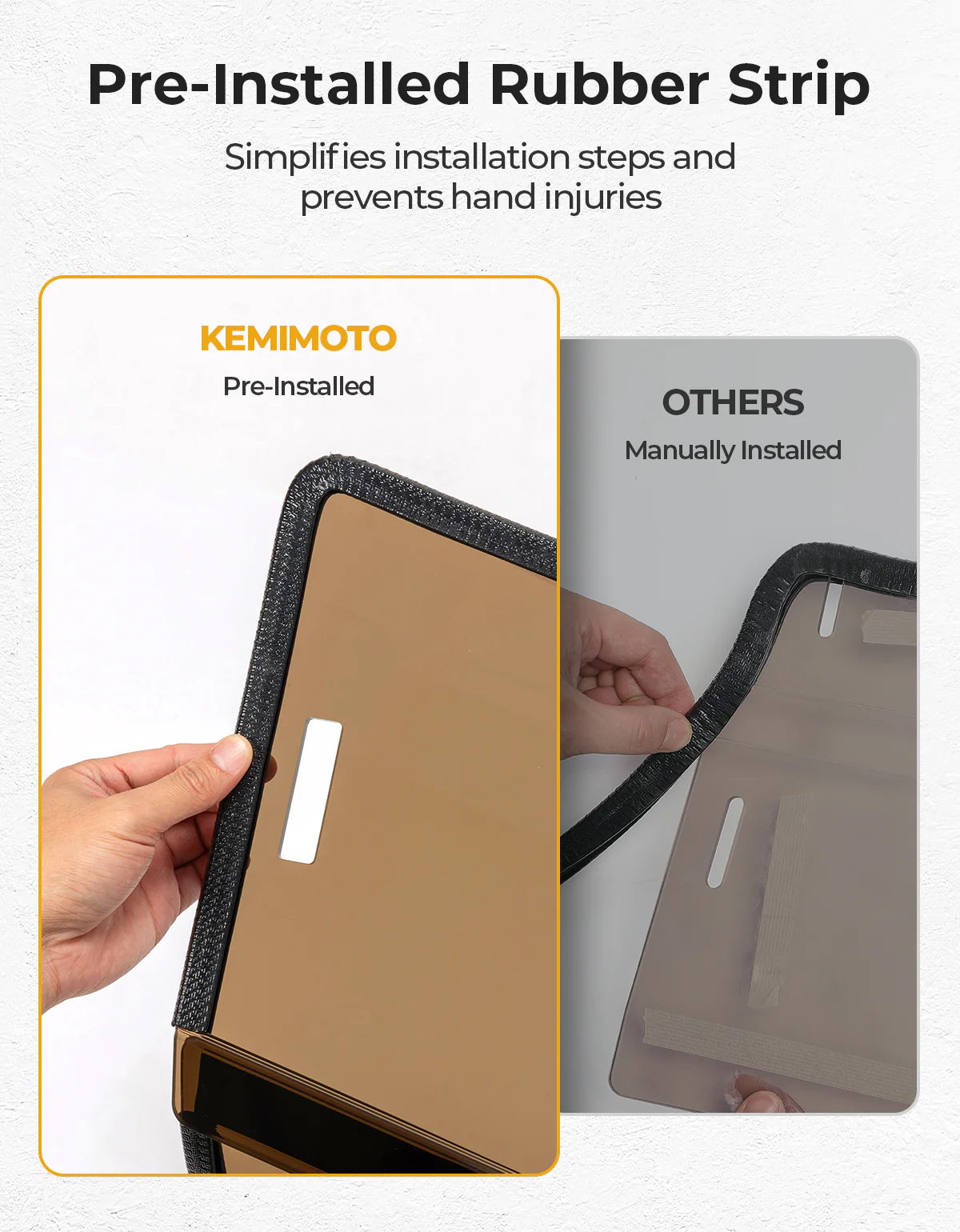 Tinted Rear Windshield Scratch Resistant for CFMOTO ZForce 950 - Image 2
