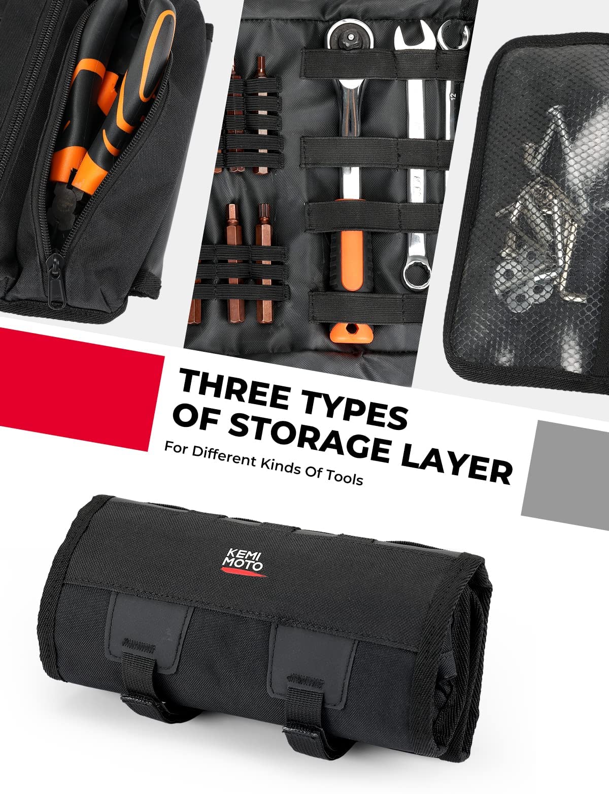 Tool Bag for Motorcycles Softail Dyna Sportster - Image 3