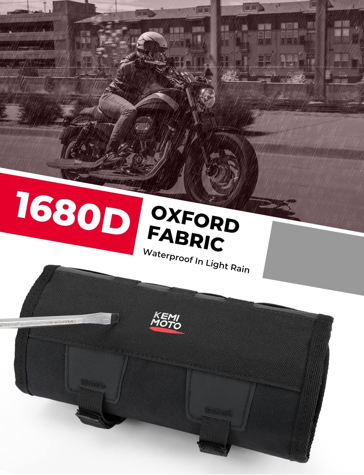 Tool Bag for Motorcycles Softail Dyna Sportster - Image 4