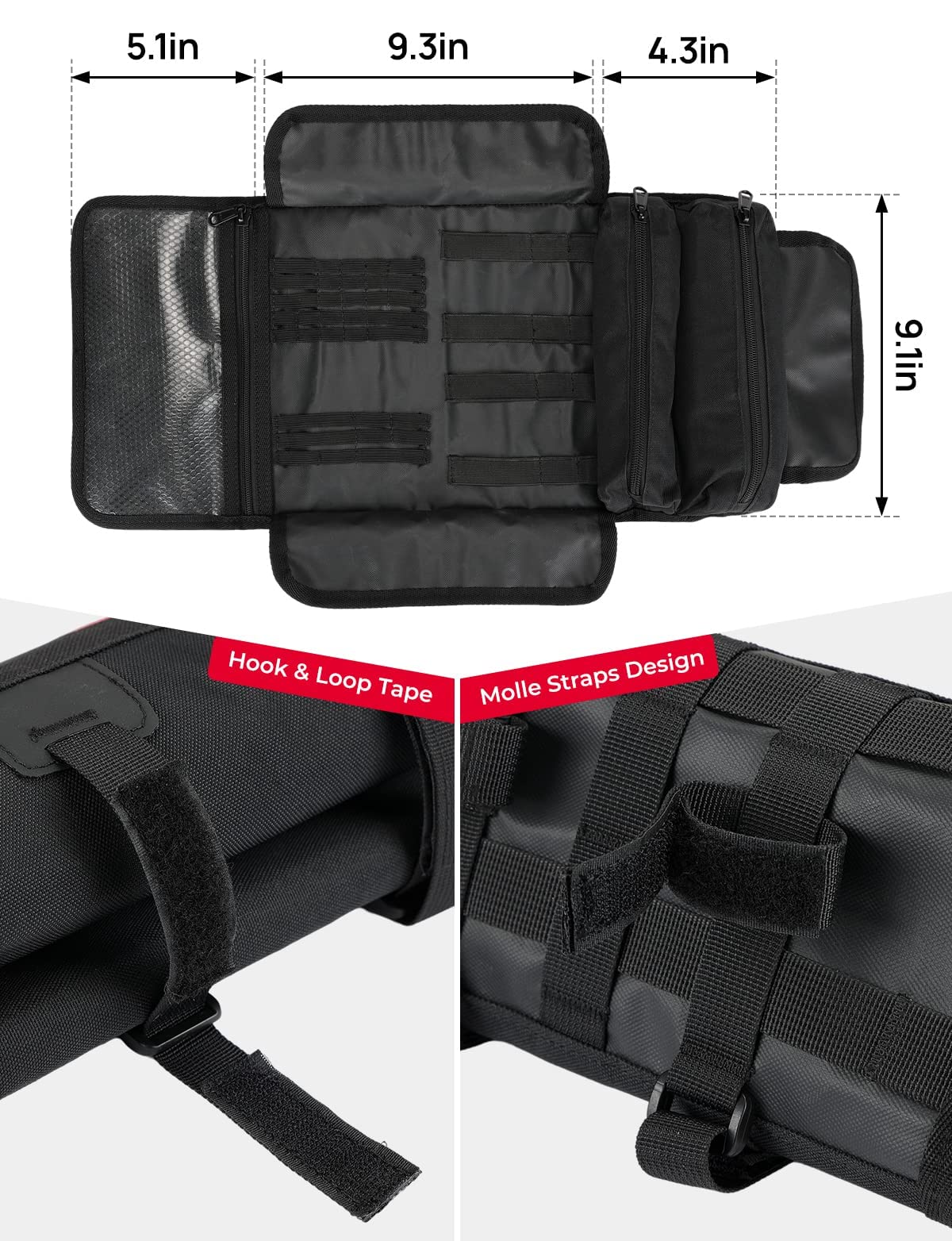 Tool Bag for Motorcycles Softail Dyna Sportster - Image 6