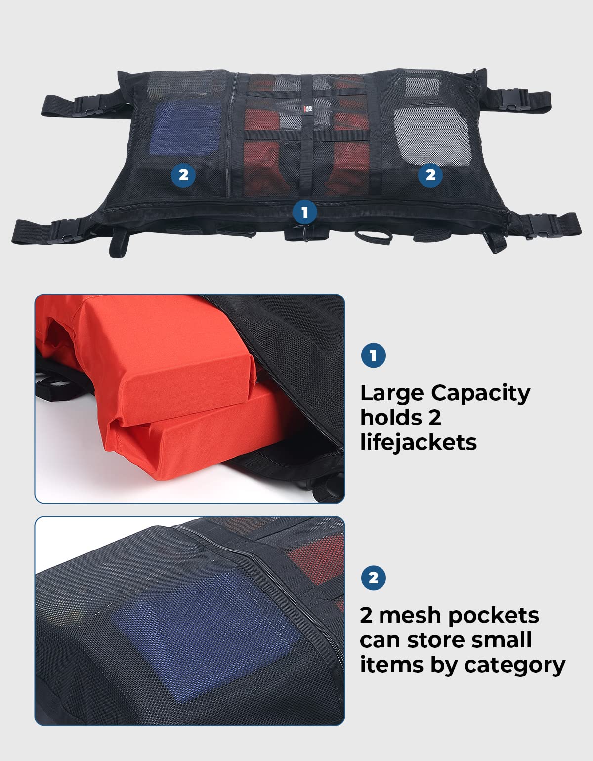 T-Top Boat Life Jackets Bag - Image 3