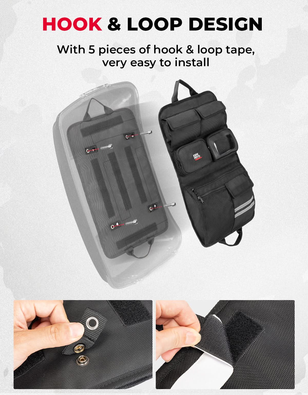 Tour Pack Lid Organizer for Road Glide Road King Street Glide Touring Model - Image 3