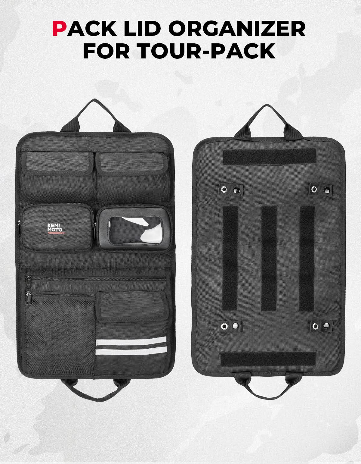 Tour Pack Lid Organizer for Road Glide Road King Street Glide Touring Model - Image 6
