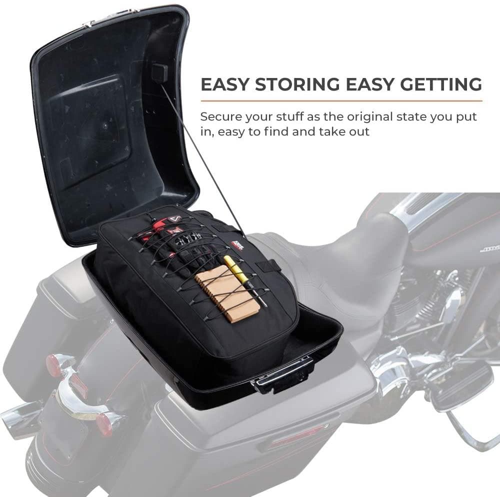 Tour Pack Organizer Soft Liner Luggage Bag for Harley - Image 4