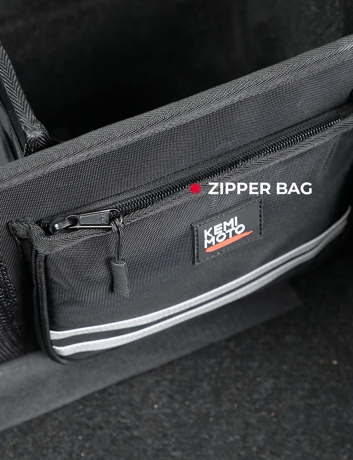 Tour Pack Organizer with Mesh Pocket and Dividers - Image 5
