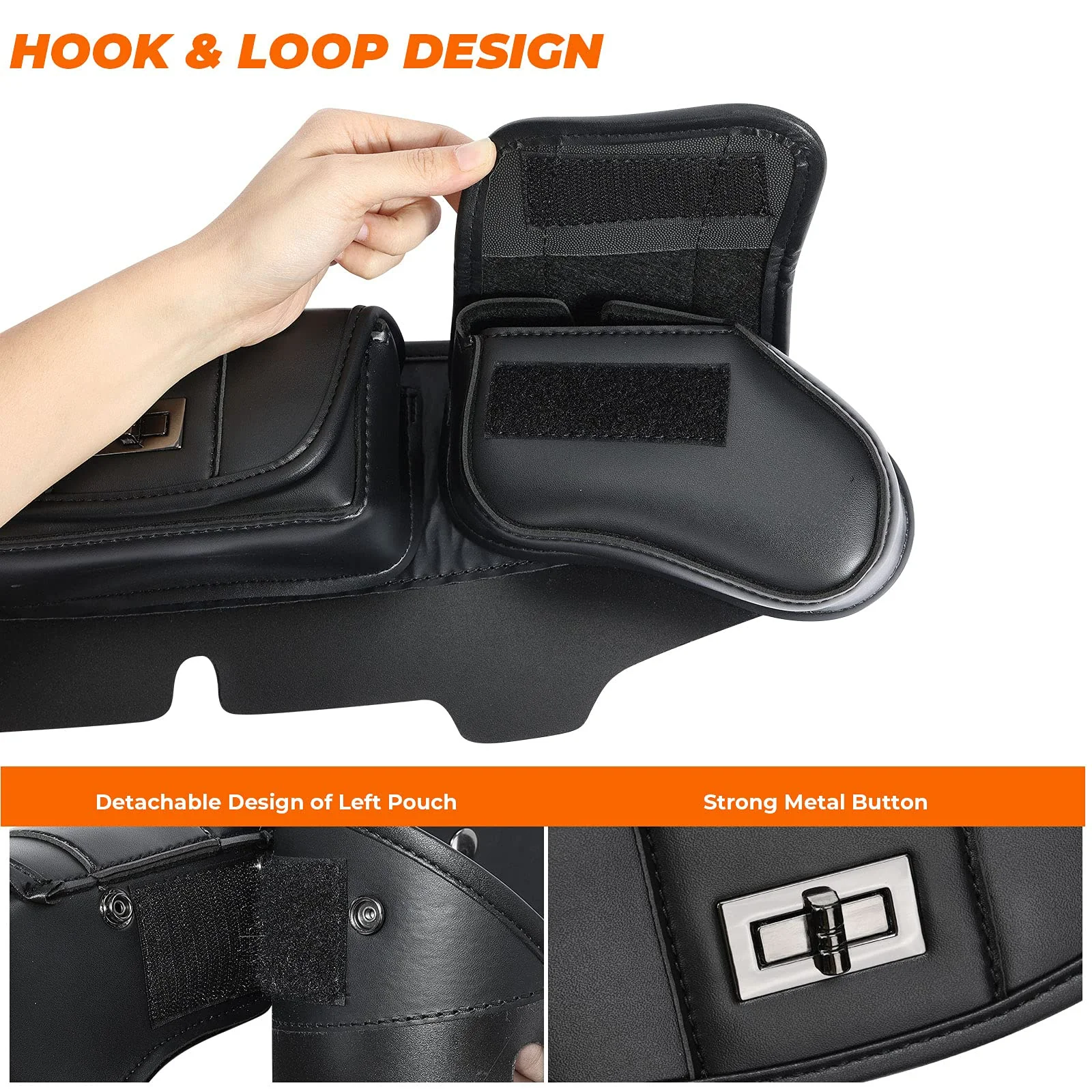 Windshield Bags for Touring Street Glide Electra Glide - Image 6
