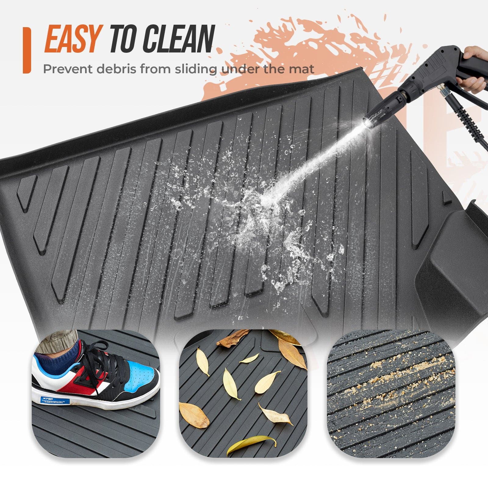 TPE Floor Mats & Bed Liner for Can-Am Defender HD7|8|9|10 - Image 3