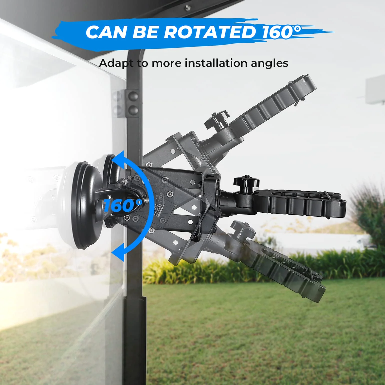 Tractor Gun Holder Rack for Glass Windshield - Image 4