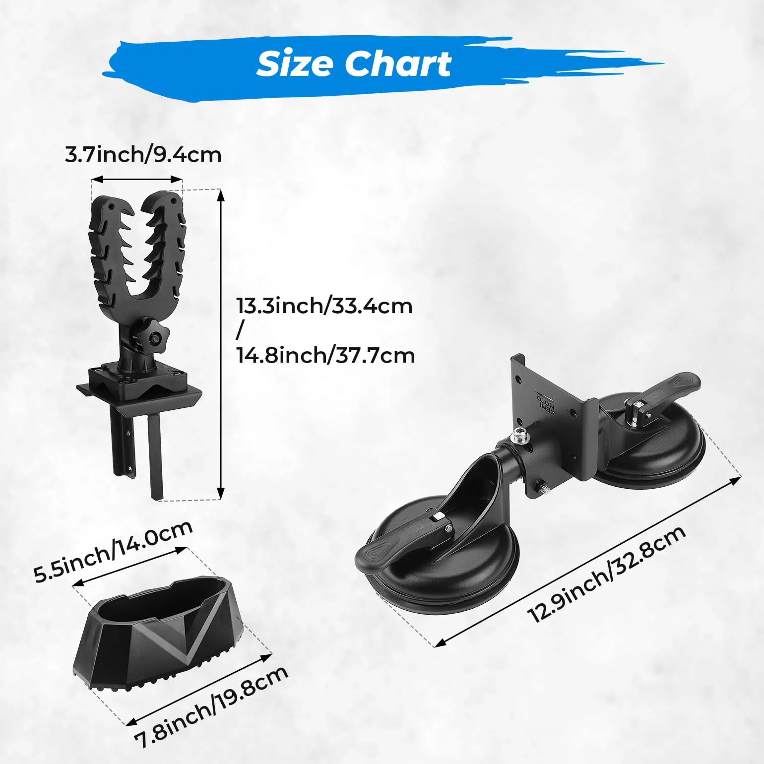 Tractor Gun Holder Rack for Glass Windshield - Image 6