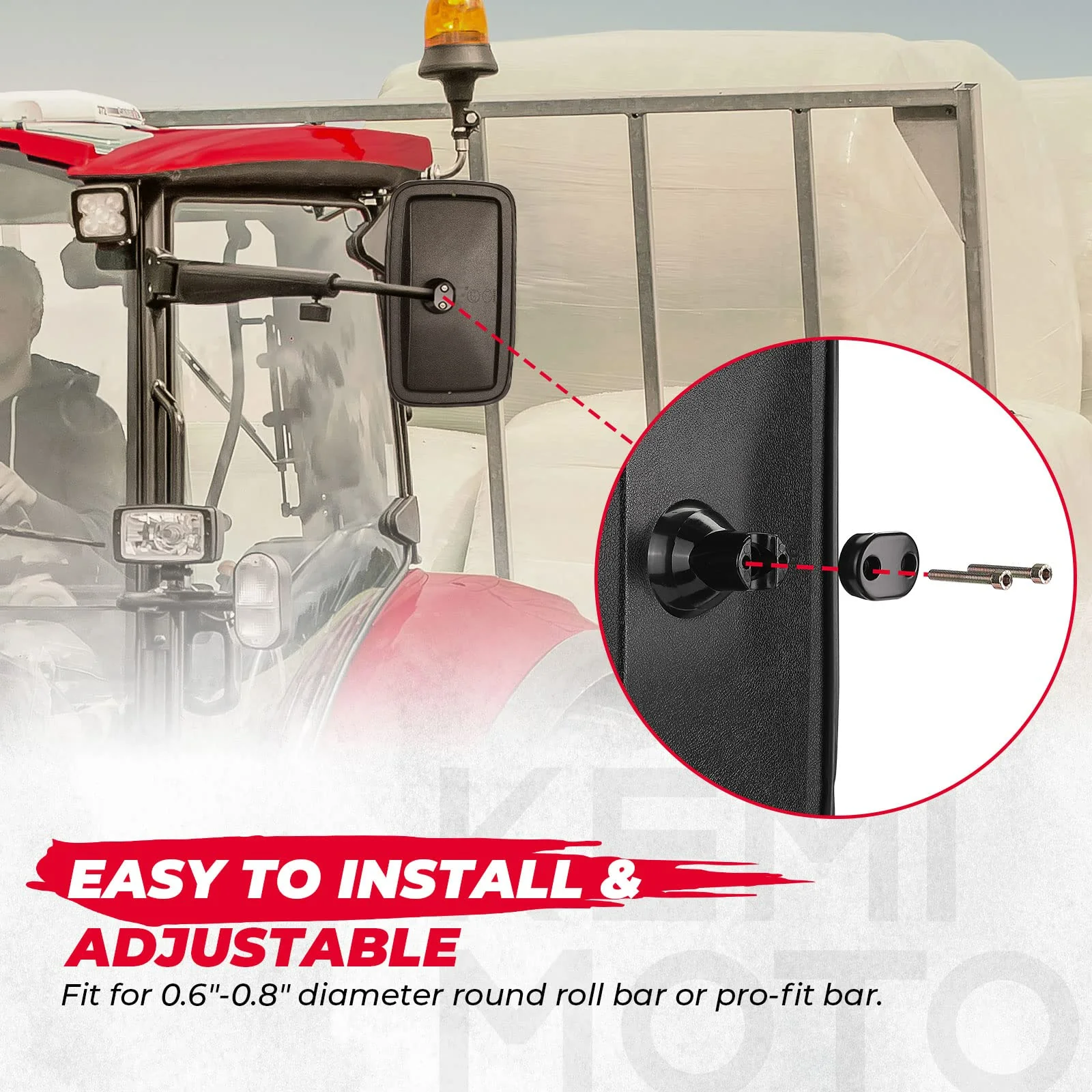 Tractor Replacement Side Mirror - Image 2