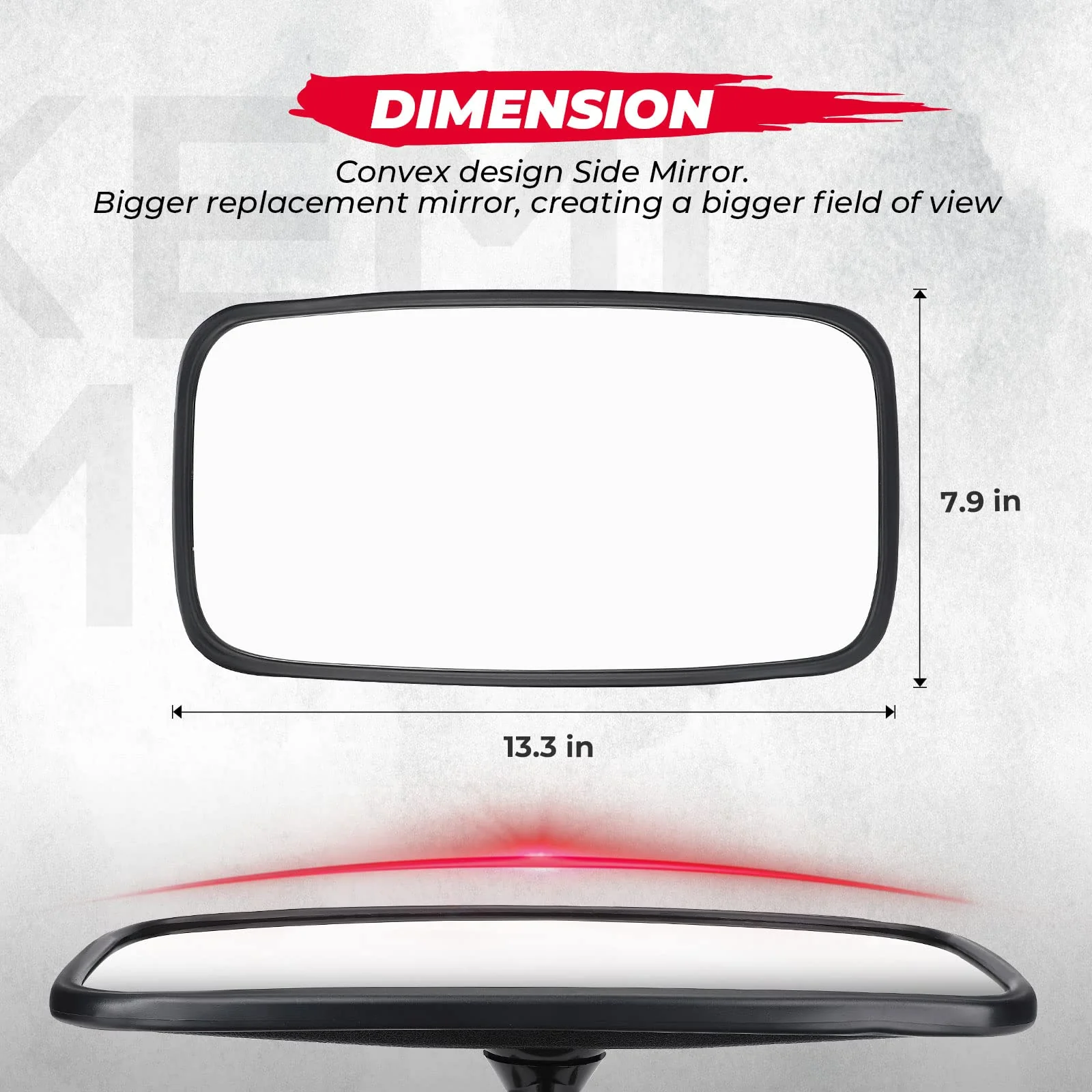 Tractor Replacement Side Mirror - Image 4
