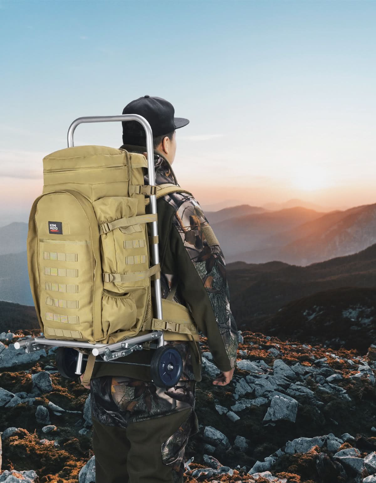 Large Capacity Travel Bag 70L for Hiking and Hunting - Image 16