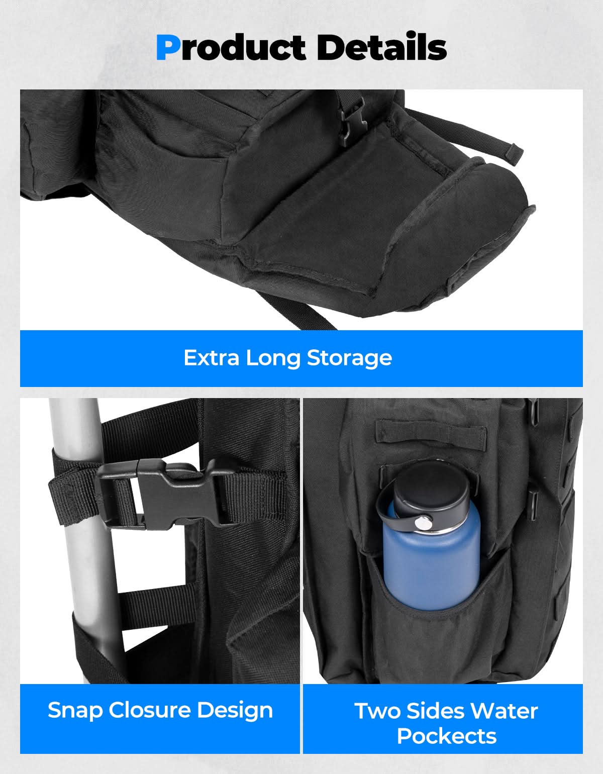 Large Capacity Travel Bag 70L for Hiking and Hunting - Image 7