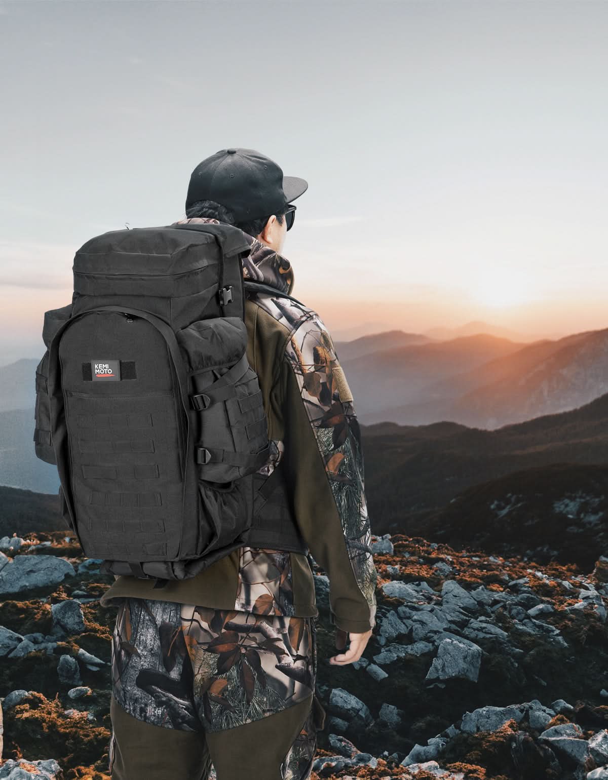Large Capacity Travel Bag 70L for Hiking and Hunting - Image 9