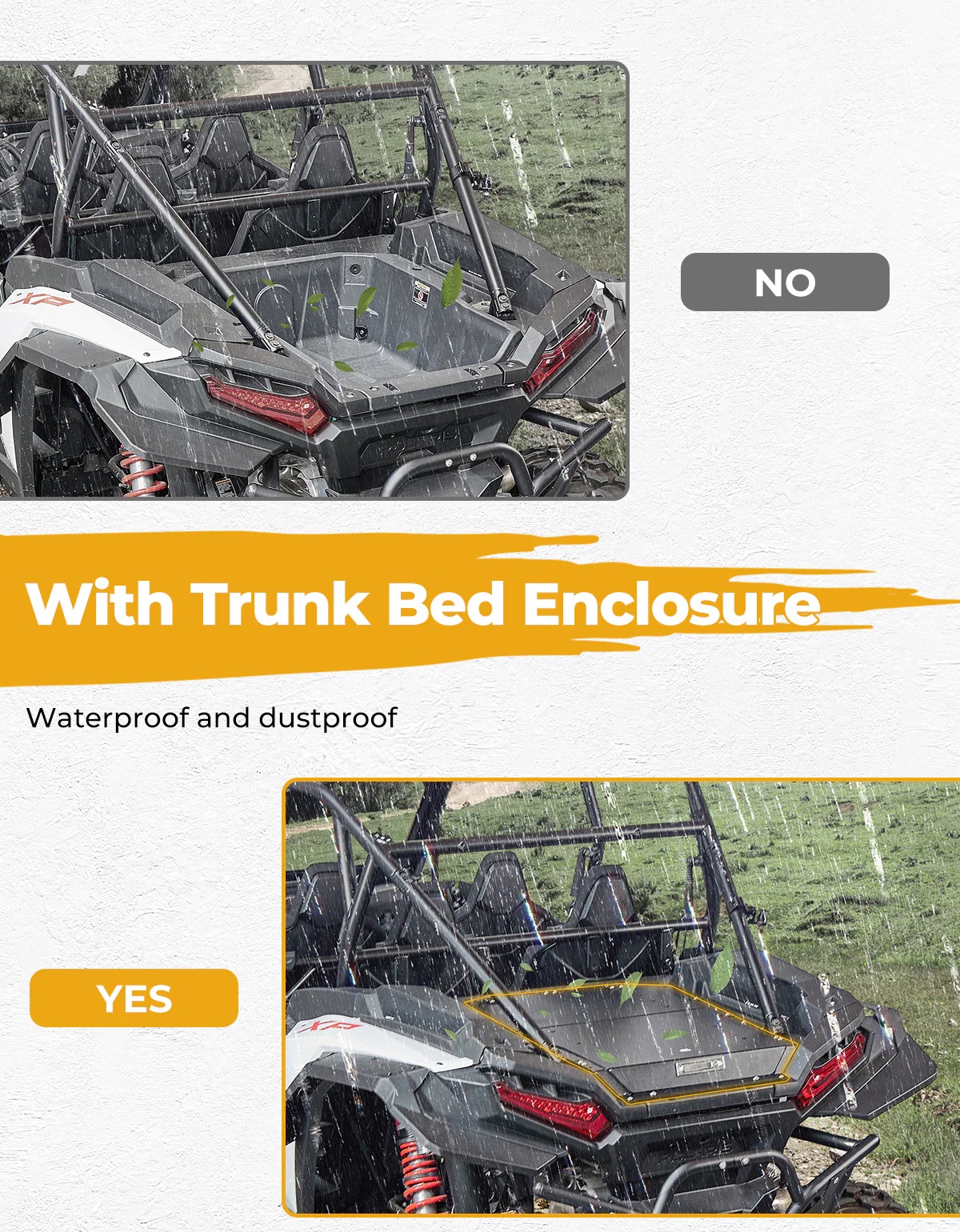 Trunk Bed Enclosure for 2024+ Polaris RZR XP 1000/4 1000 - Image 3