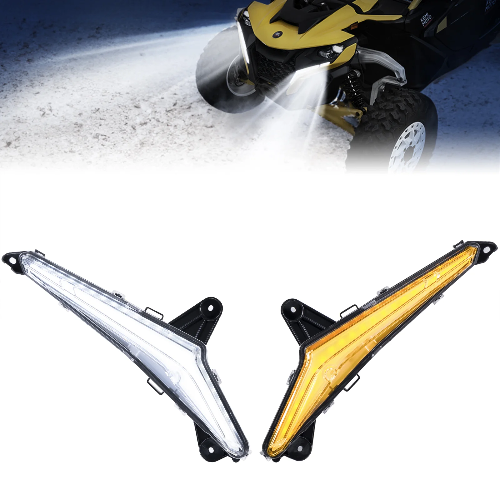 Turn Signal Fang Lights for Can-Am Maverick R 2024+ - Image 7