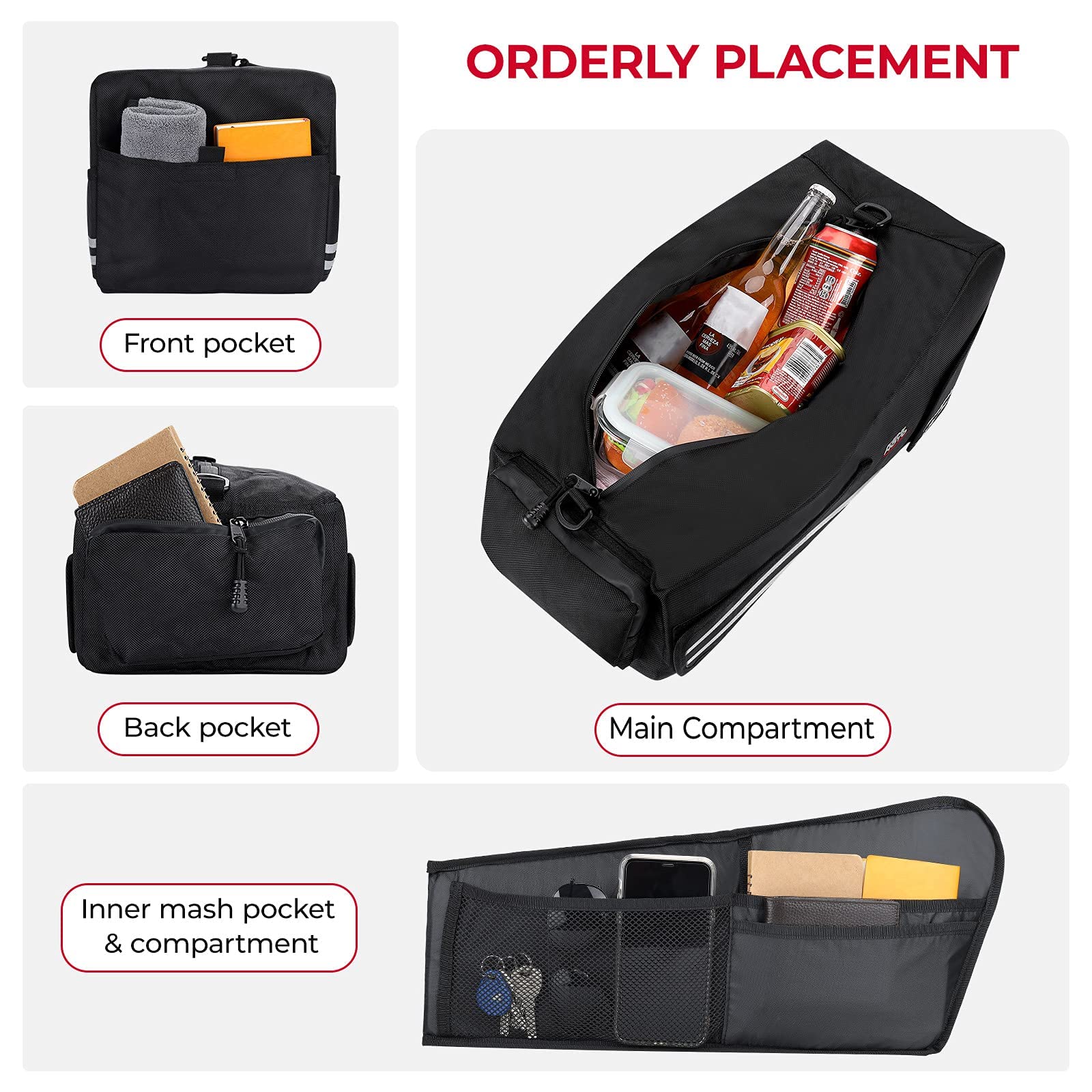Under Seat Storage Bag Cling to The Side Frame Ruckus Bag - Image 3