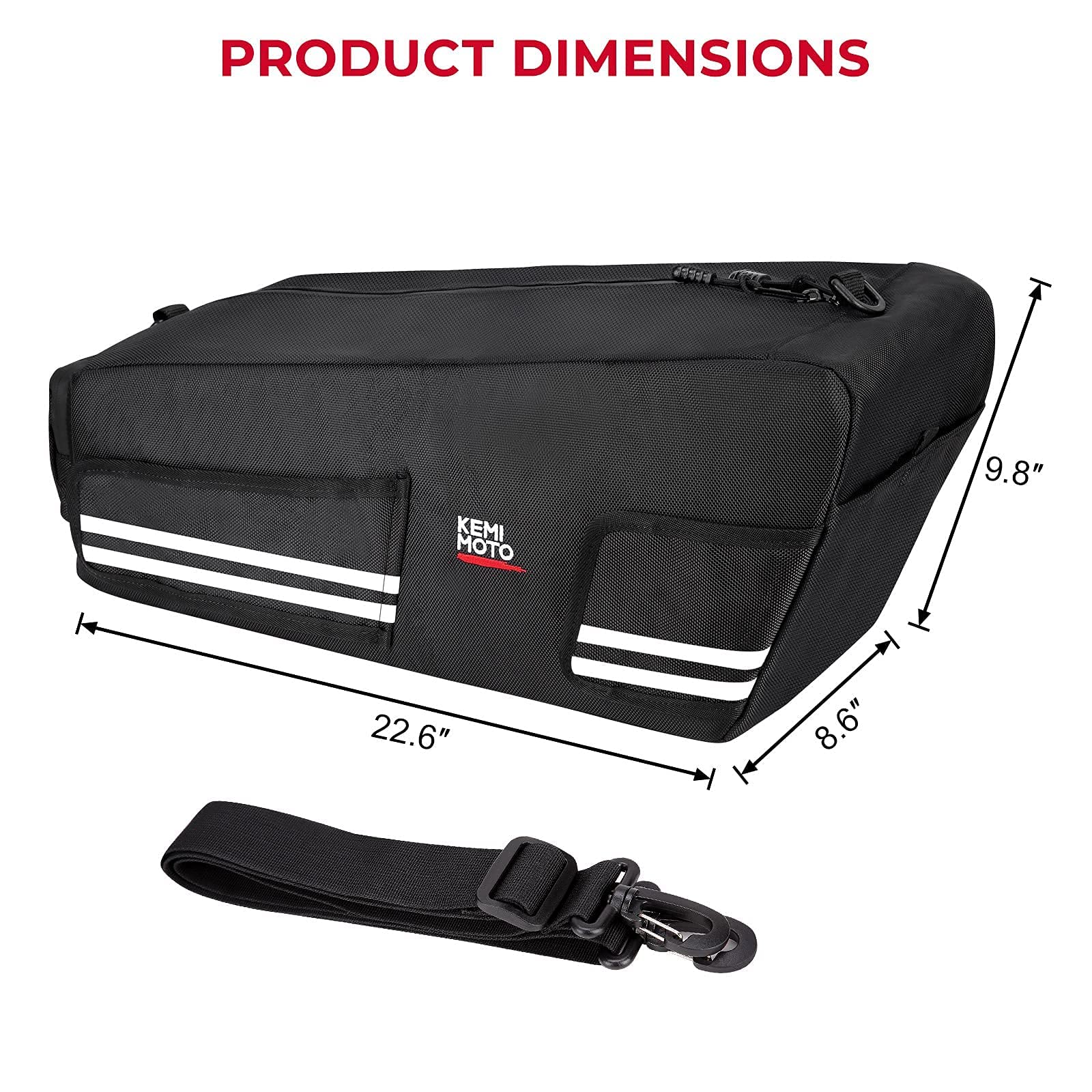 Under Seat Storage Bag Cling to The Side Frame Ruckus Bag - Image 6