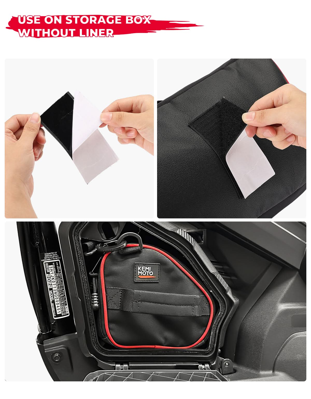 Under Seat Storage Bag for Navi 2022-2025 - Image 4