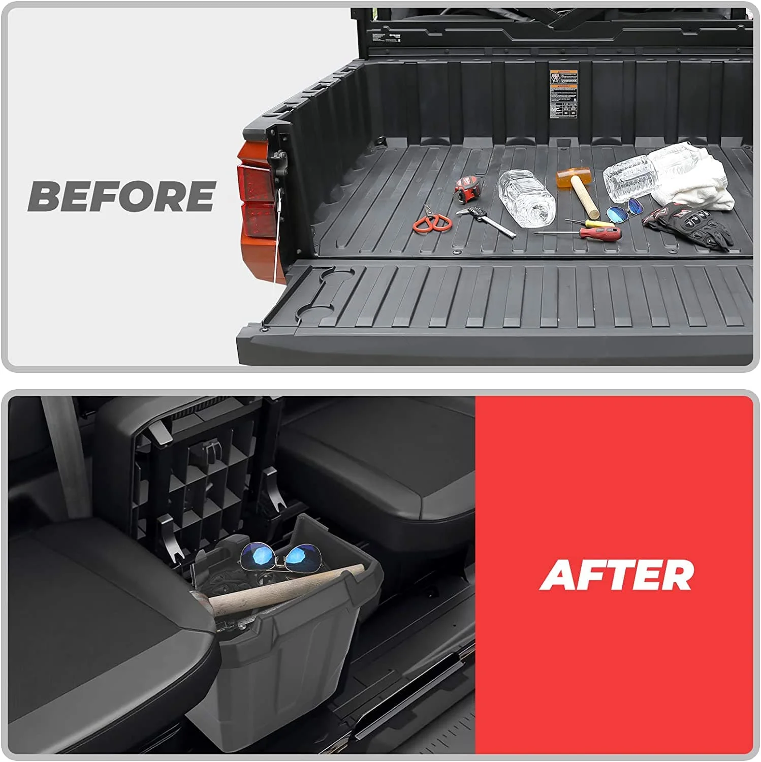 Center Underseat Storage Bin for Can Am Defender HD5|7|8|9|10 - Image 6