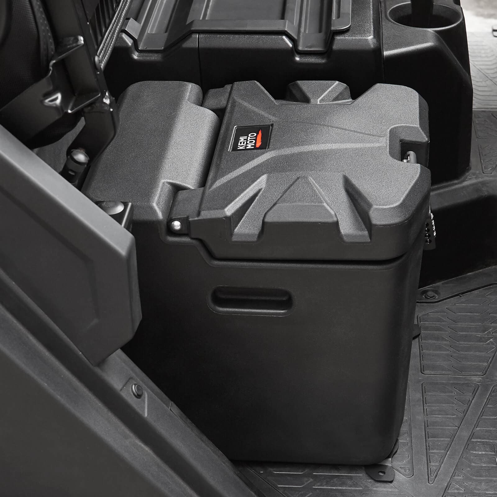Under Seat Storage Box & Tail Light for Polaris Ranger - Image 9