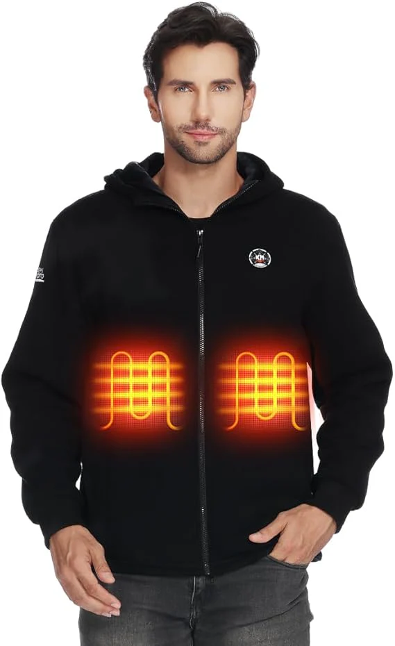 Heated Hoodie with 12V Battery Pack - Image 3