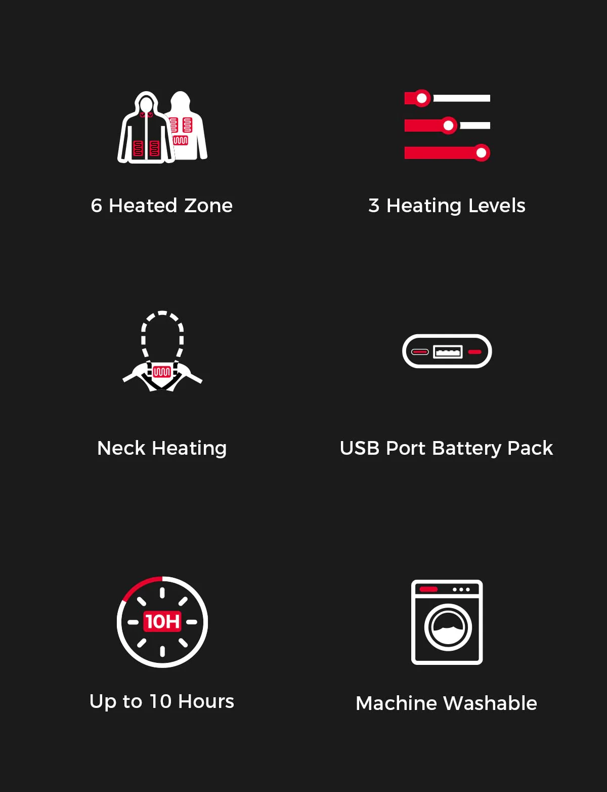 Heated Hoodie with 12V Battery Pack - Image 4