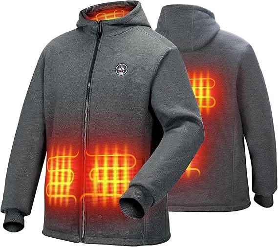Heated Hoodie with 12V Battery Pack - Image 9