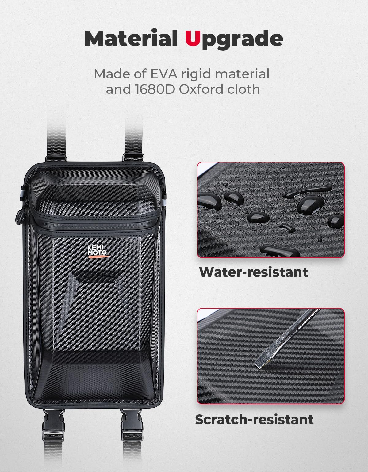 Universal ATV Fender Bag 5.5L for Polaris Sportsman Grizzly Cfmoto - Image 3