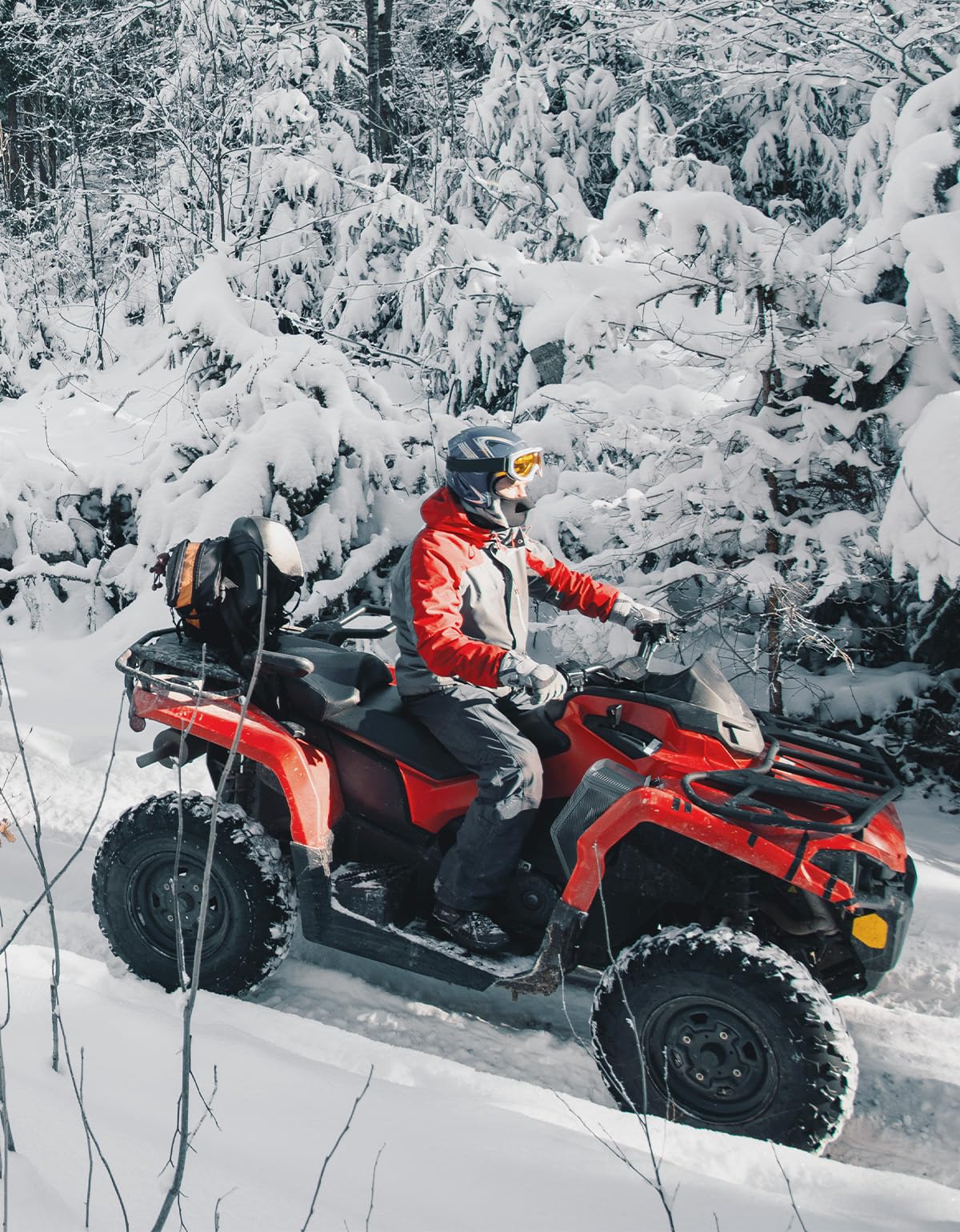 Universal ATV Fender Bag 5.5L for Polaris Sportsman Grizzly Cfmoto - Image 6