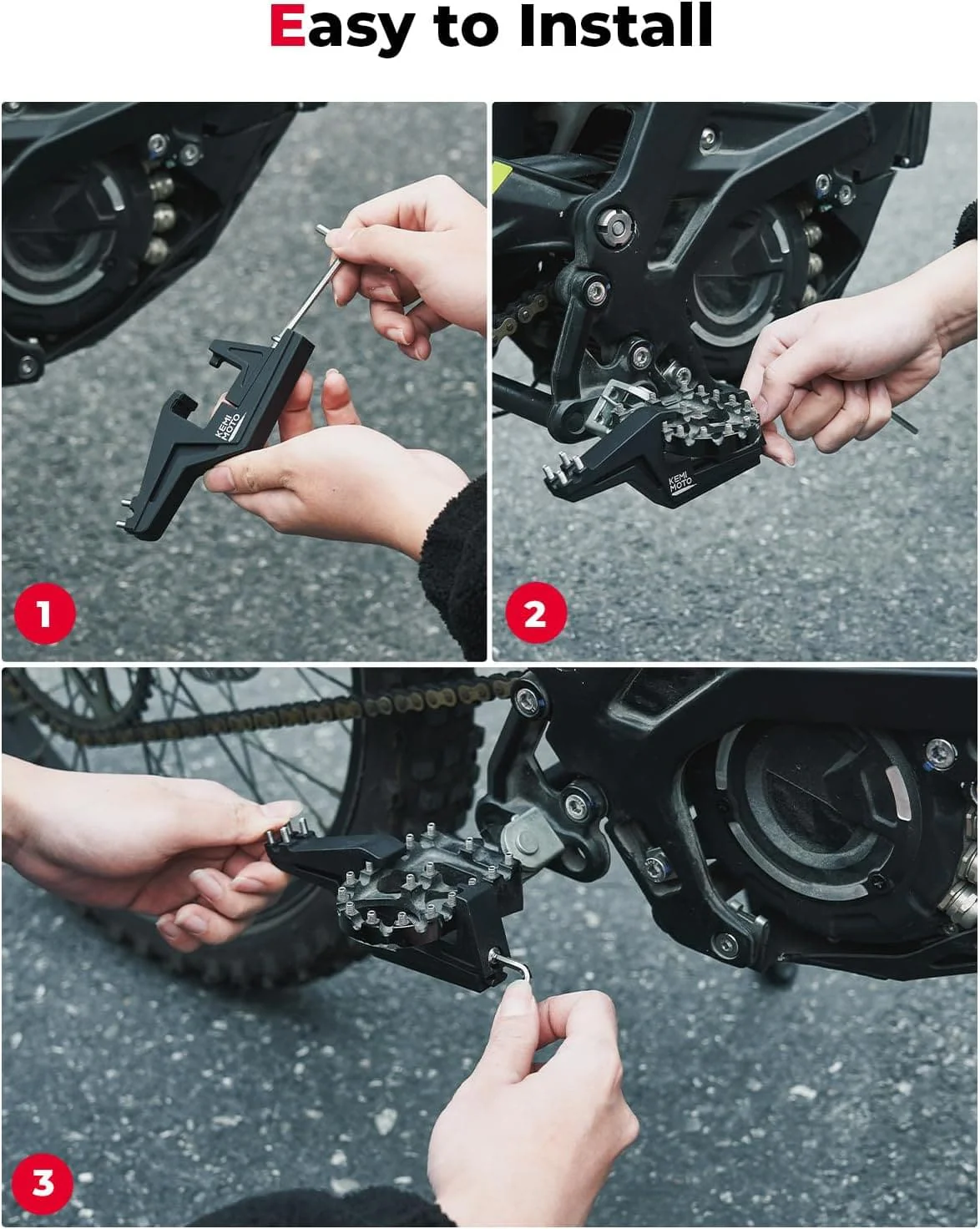 Universal Driver Footpegs Extension Bracket - Image 4
