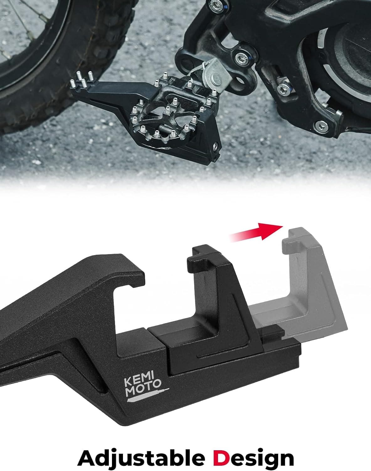 Universal Driver Footpegs Extension Bracket - Image 5