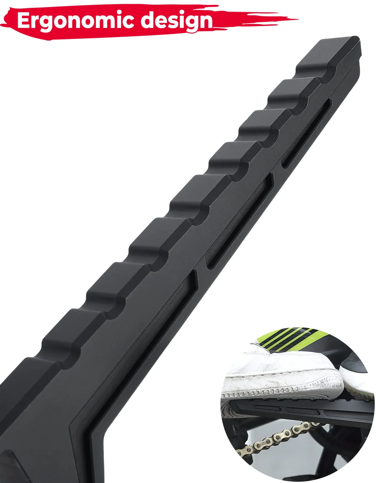 Universal Motorcycle Dirt Bike Passenger Footpegs - Image 3