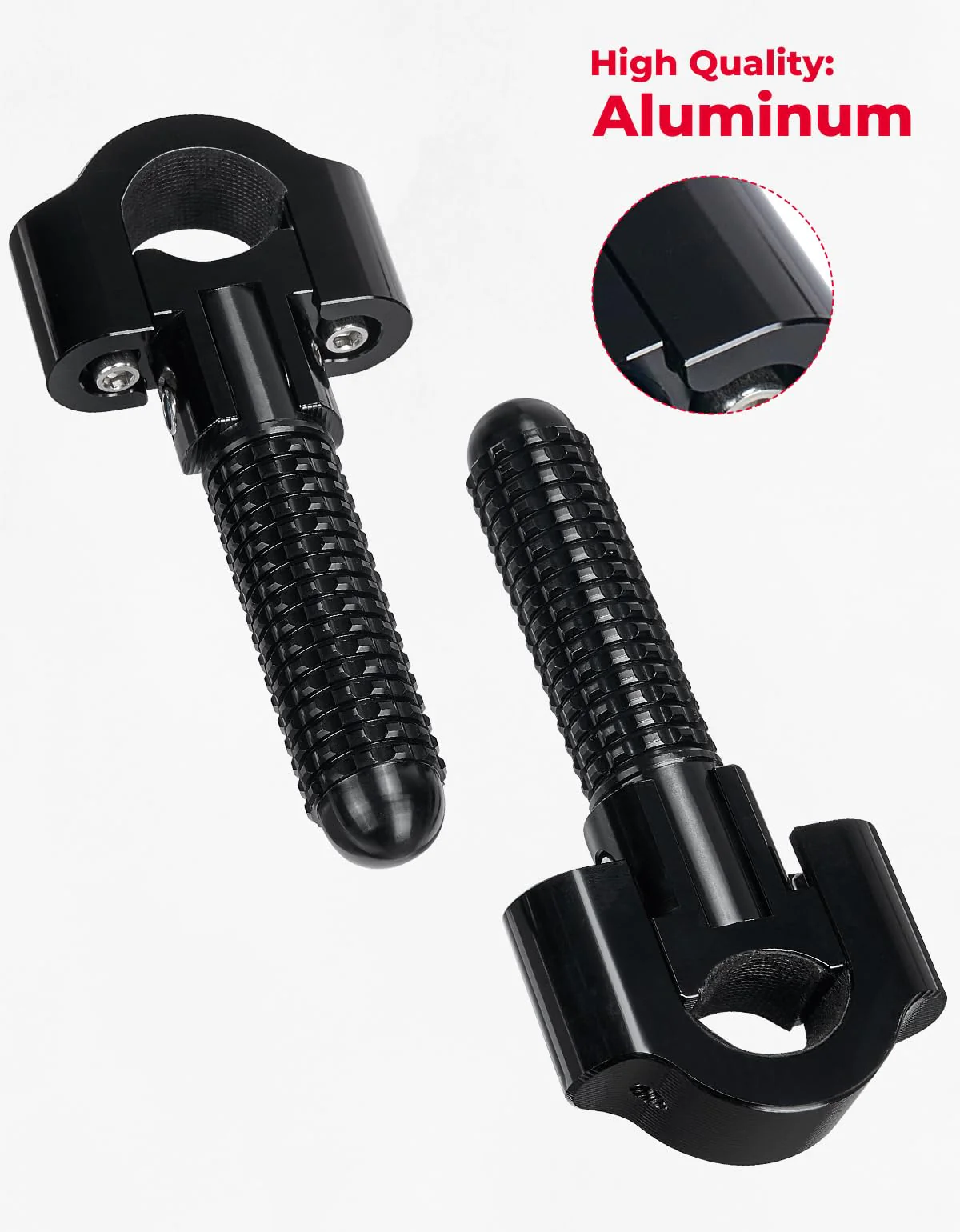 Universal Motorcycle Foldable Foot Pegs - Image 2