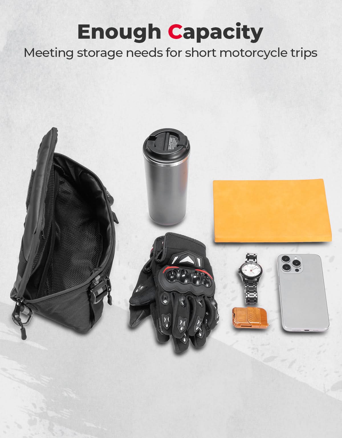 Universal Motorcycle Handlebar Bag for Dirt Bike - Image 5