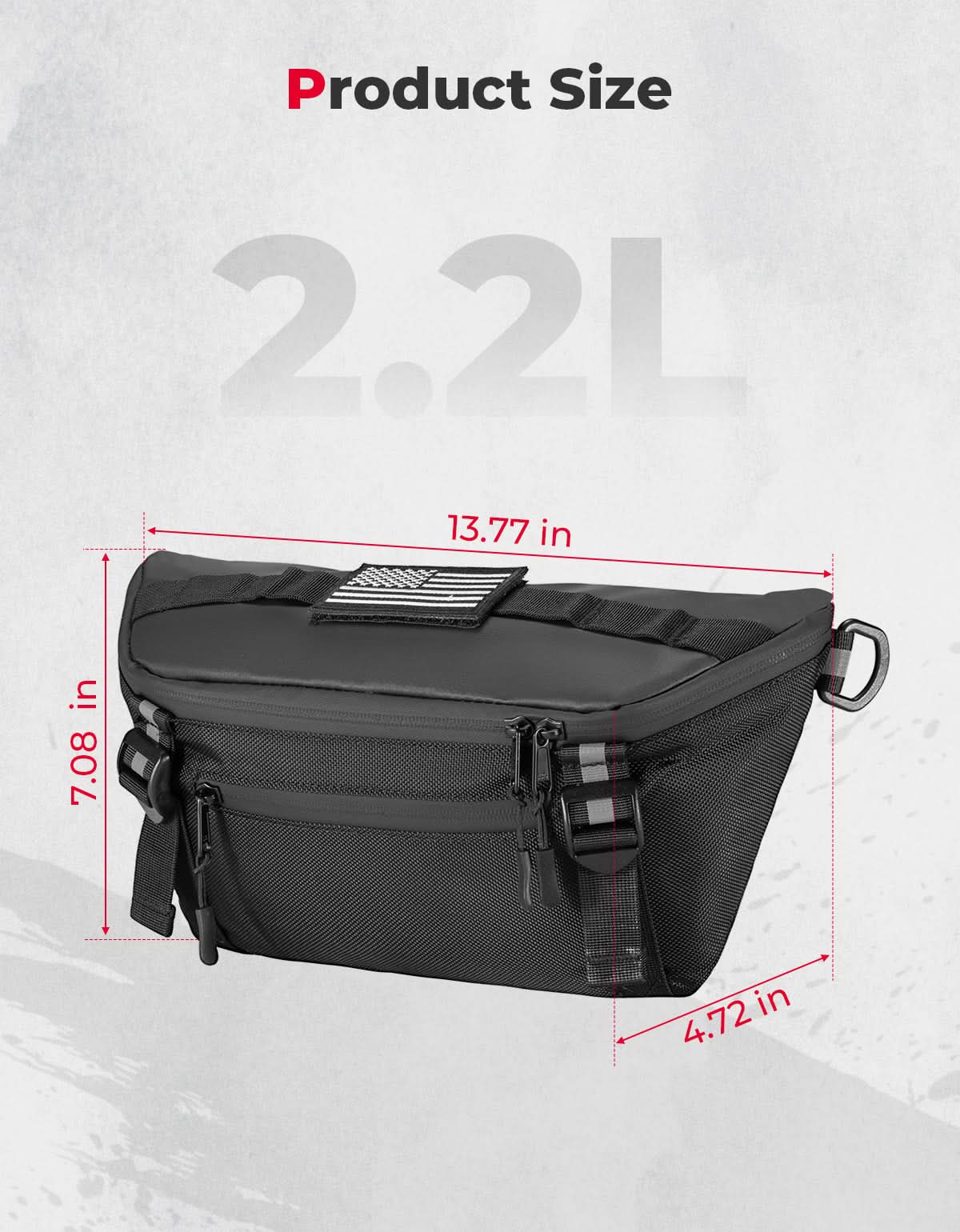 Universal Motorcycle Handlebar Bag for Dirt Bike - Image 6