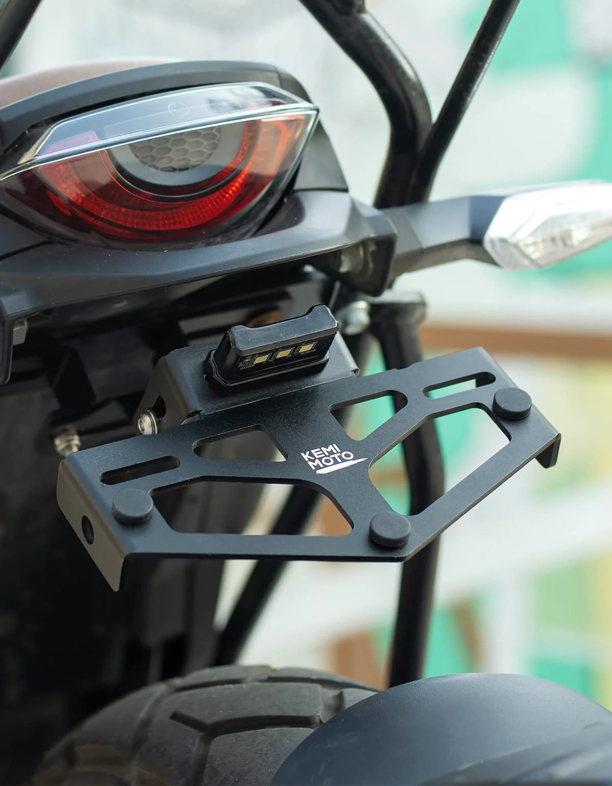 Universal Motorcycle License Plate Bracket - Image 5