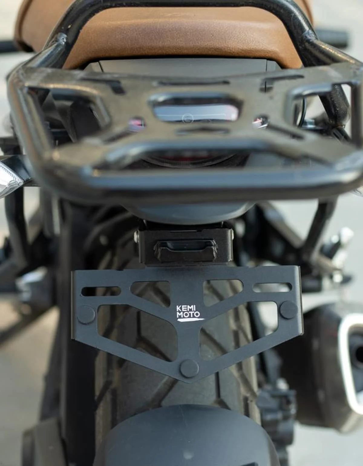 Universal Motorcycle License Plate Bracket - Image 8