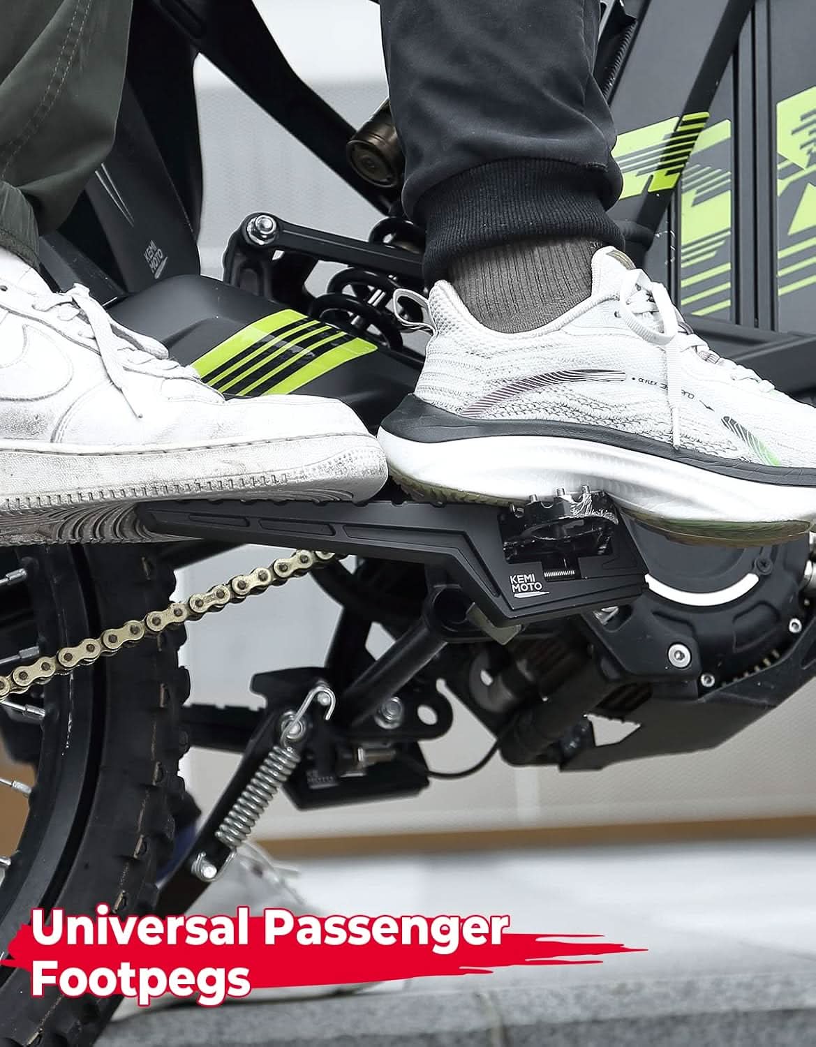 Universal Passenger Footpegs for Enduros and Surron Segway X160|X260 - Image 6