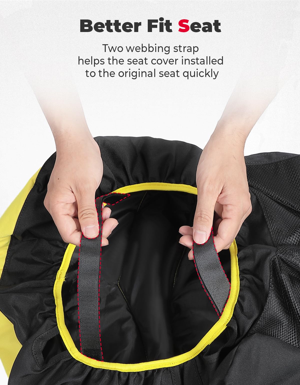 Universal Riding Lawn Mower Seat Cover For 12.5"-14" High Seats - Image 6