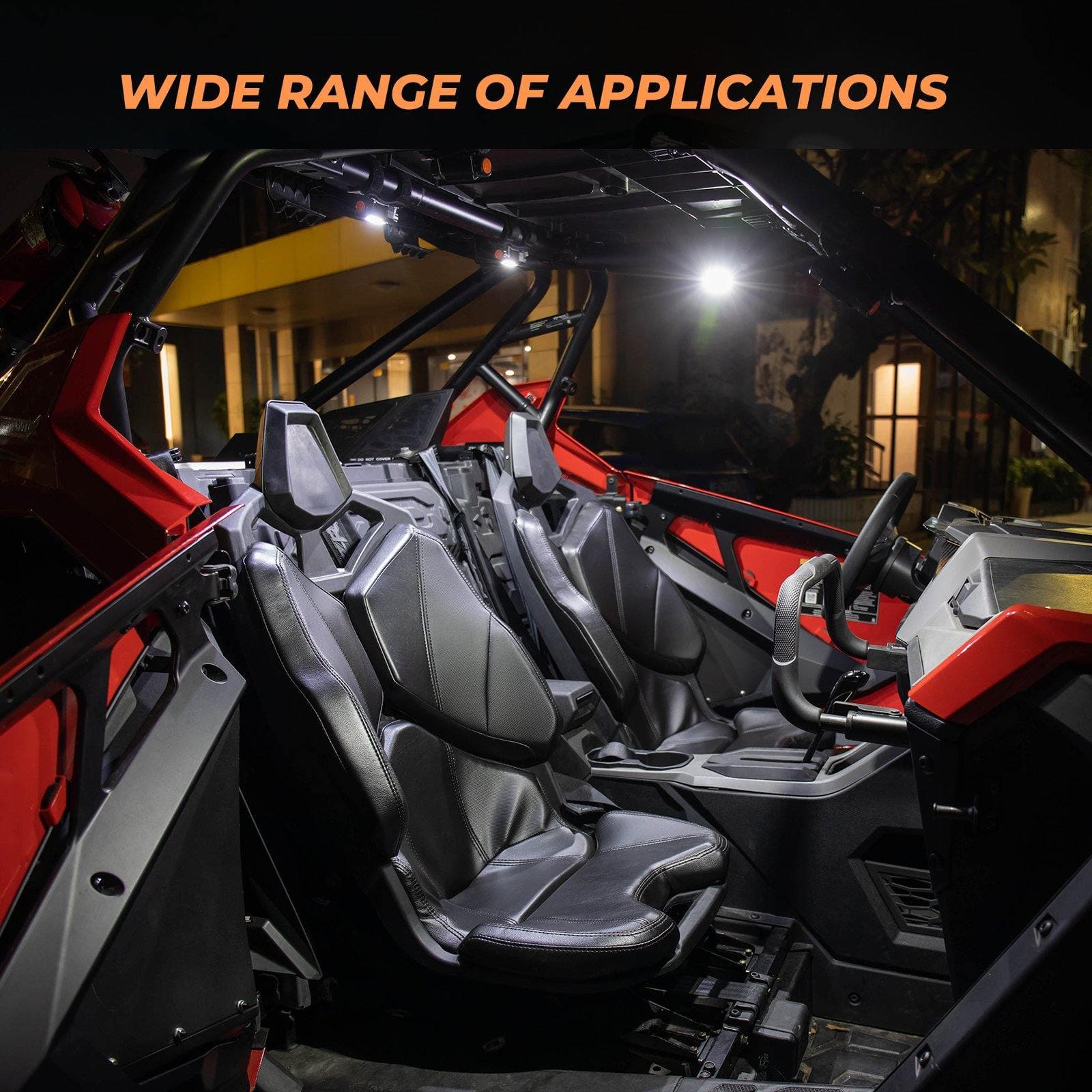 UTV Universal Interior Lights for 1.25-2" Roll bar - Image 13