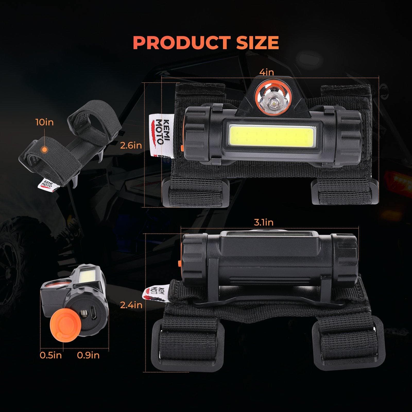 UTV Universal Interior Lights for 1.25-2" Roll bar - Image 4