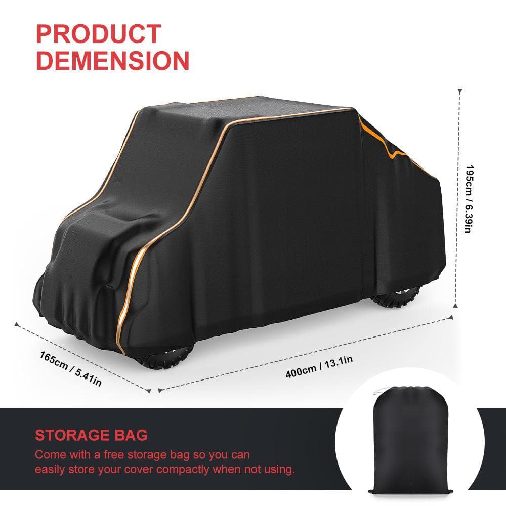 UTV Cover Waterproof 4-Seat 420D for Defender, Ranger, General - Image 2
