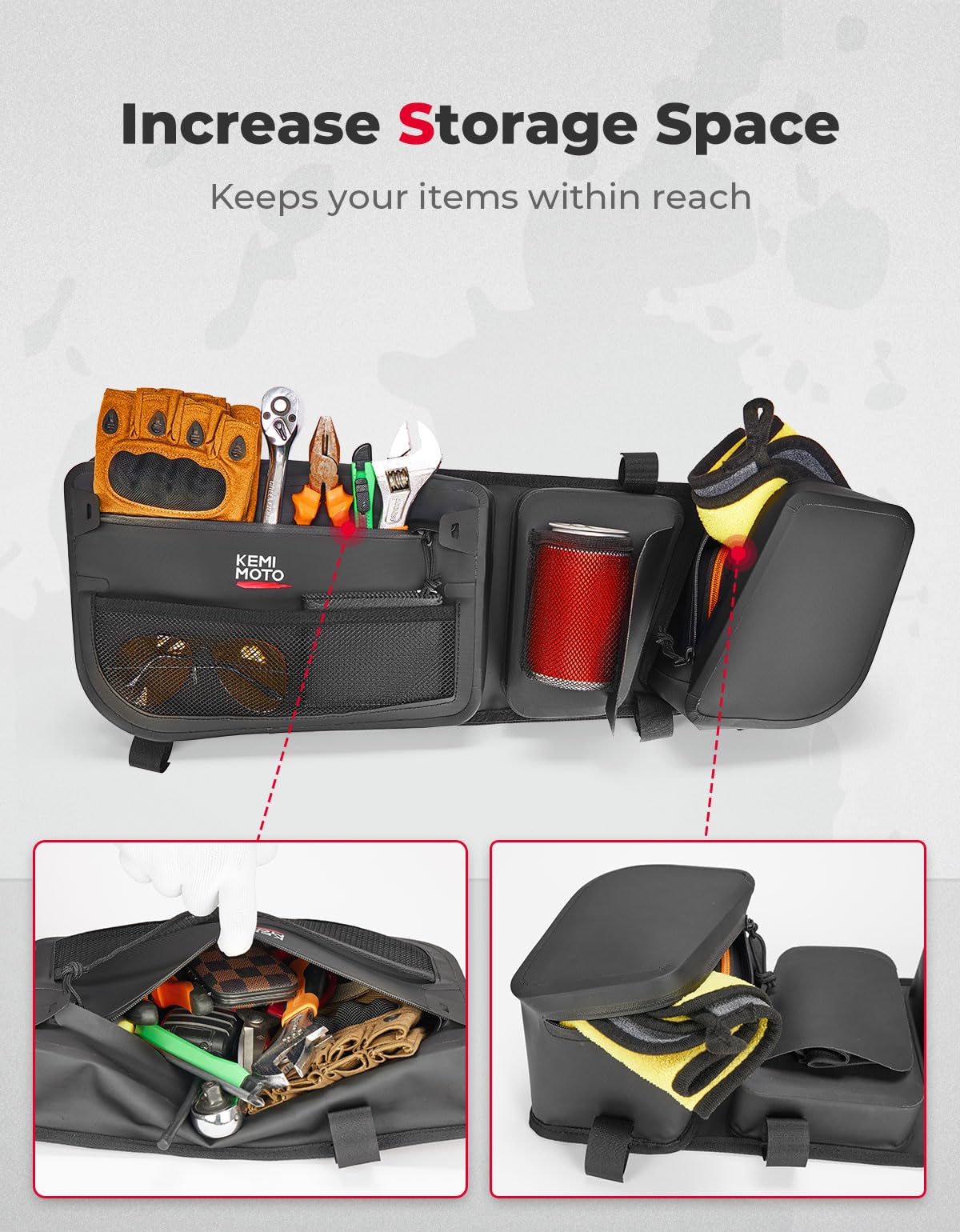 Update Water-repellent Door Bags for Can-Am Maverick X3/MAX - Image 3