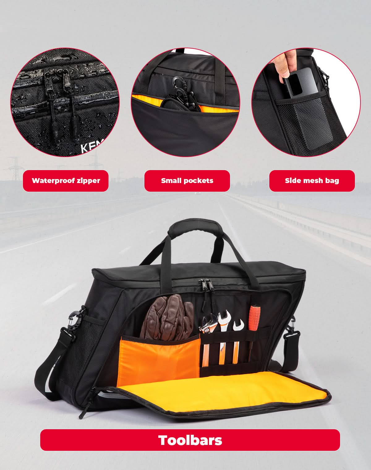 Upgrade Leakproof Saddlebag Cooler for Touring Road Glide Street Glide Road King - Image 3