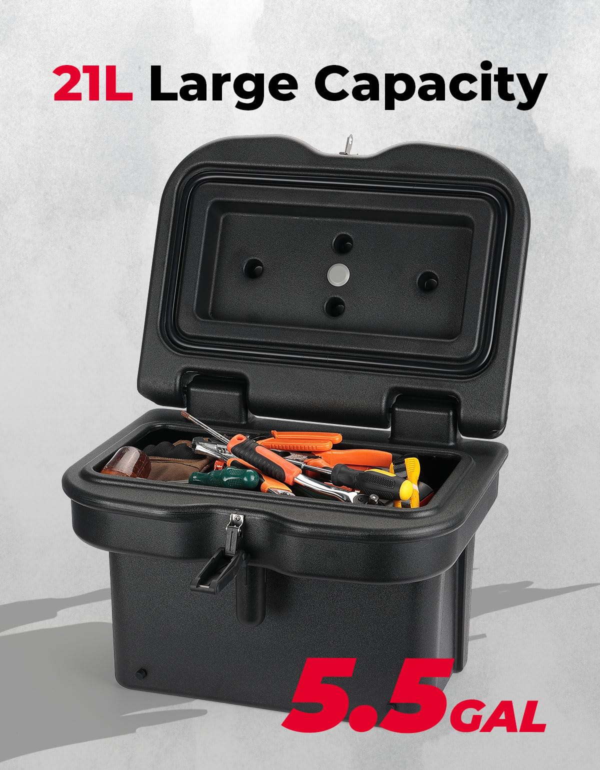 Upgrade Anti-Theft Bed Storage Box for Ranger 1000 XP 900 800 700 570 500 - Image 3