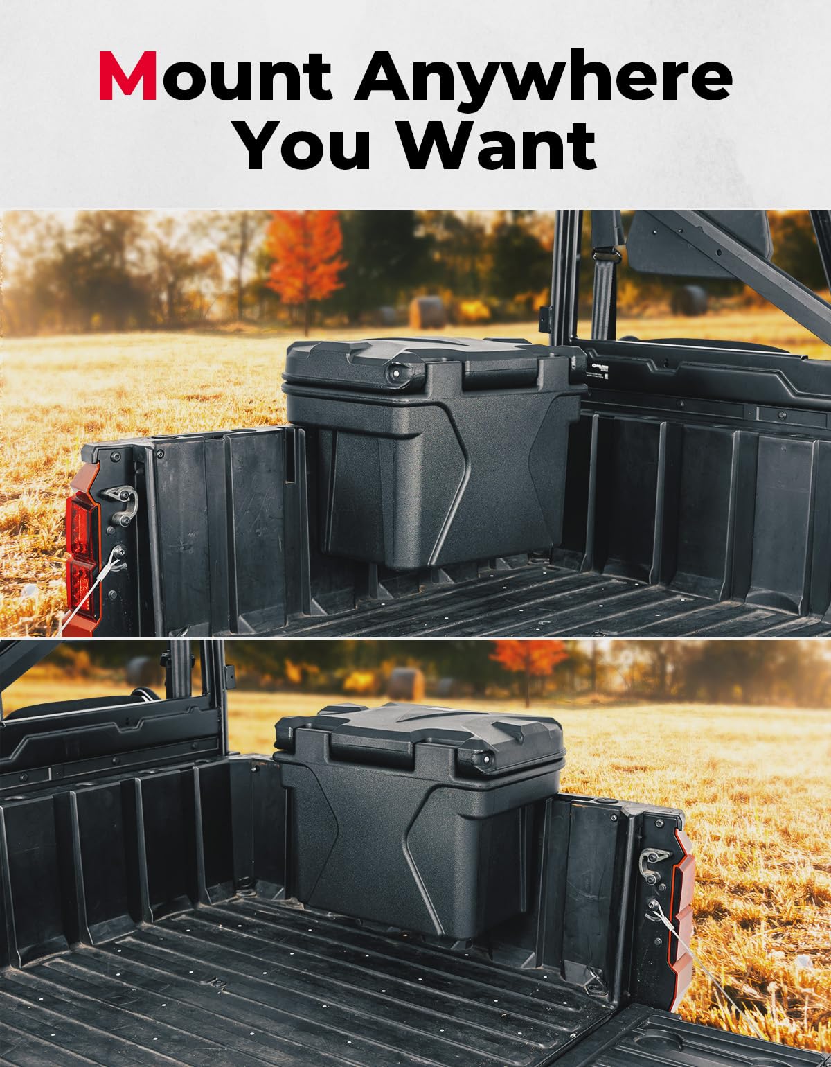Upgrade Anti-Theft Bed Storage Box for Ranger 1000 XP 900 800 700 570 500 - Image 6