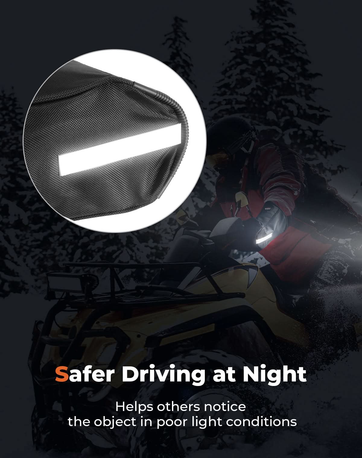 Upgraded ATV Waterproof Gloves for Motorcycle Sportsman Grizzly Scrambler FourTrax - Image 6