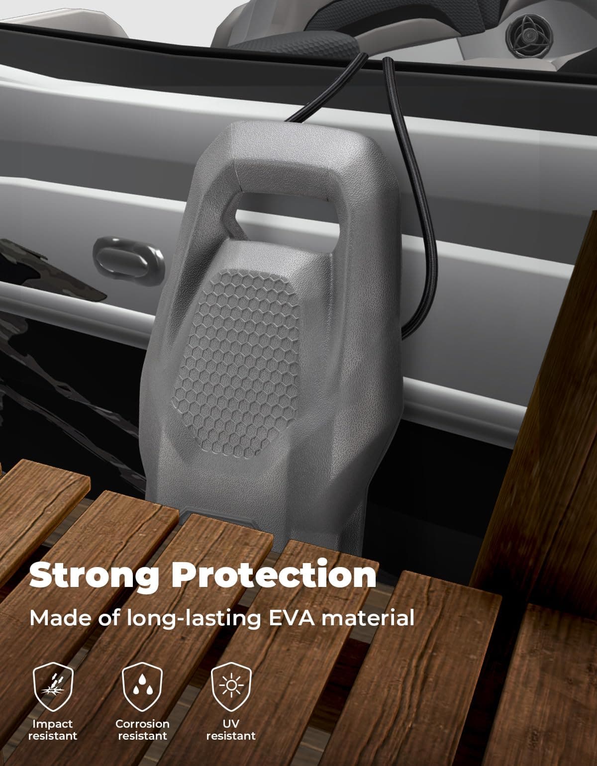 Big Size EVA Boat Fenders for Docking fit Bass Boat Jon Boat and Pontoon Boat - Image 3